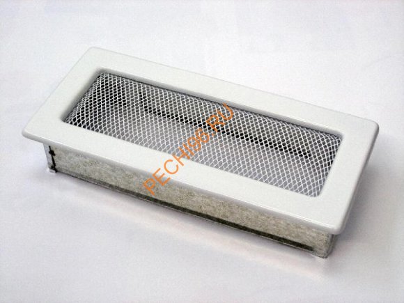 Вентиляционная решетка Kratki 24B 110х240 мм белая Вентиляционная решетка Kratki 24B 110х240 мм белая