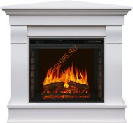 Электрокамин Royal Flame Monaco угловой Бьянко белый с очагом Vision 23 EF LED FX Электрокамин Royal Flame Monaco угловой Бьянко белый с очагом Vision 23 EF LED FX