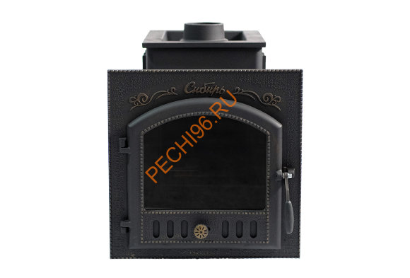 Печь чугунная банная Сибирь-премиум 25 (545х545), ТК 300 мм