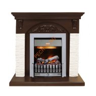 Электрокамин Dimplex Bern с очагом Danville Chrome FB2 темный дуб Электрокамин Dimplex Bern с очагом Danville Chrome FB2 темный дуб