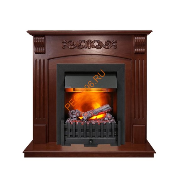 Электрокамин Dimplex Sorrento угловой с очагом Danville Black FB2 орех Электрокамин Dimplex Sorrento угловой с очагом Danville Black FB2 орех