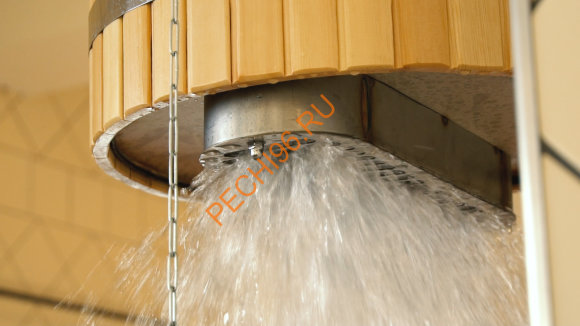 Обливное устройство НКЗ Водопад из кедра 50 литров