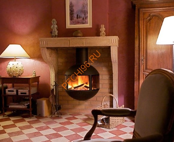 Камин Focus Edofocus 631 труба в потолке Камин Focus Edofocus 631 труба в потолке