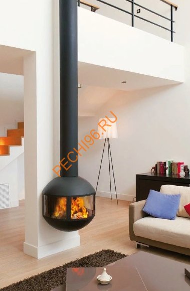 Камин Focus Edofocus 631 труба в потолке Камин Focus Edofocus 631 труба в потолке