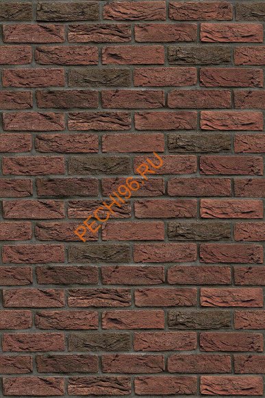 Плита ФАСПАН Красно-коричневый №1003 Вертикаль 1200х600х8мм