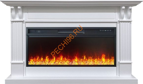 Электрокамин Royal Flame Cardiff белый с очагом Vision 42 LED Электрокамин Royal Flame Cardiff белый с очагом Vision 42 LED