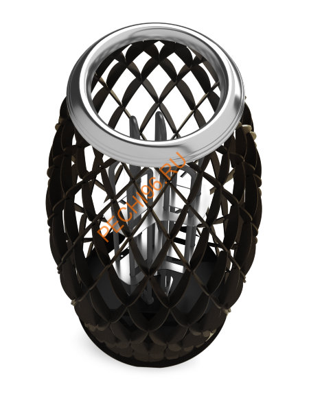 Электрическая печь ТМФ Мэри Экс 9 кВт черная бронза