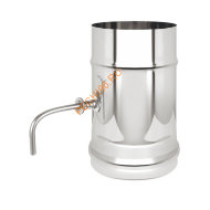 Шибер поворотный Везувий D200мм