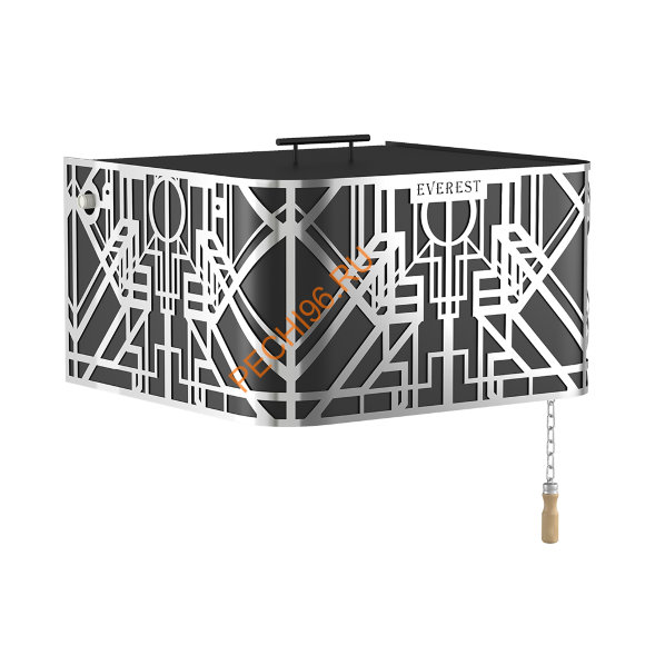 Обливное устройство EVEREST BLACK "GALAXY" INOX 35л