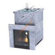 Печь банная ИзиСтим Анапа в полноценном кожухе из талькохлорита