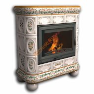 Печь-камин КимрПечь Медальон пристенный Физалис