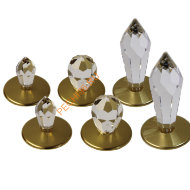 Набор хрустальных насадок Cariitti Crystal Kit 6 золото