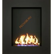 Биокамин Русский огонь Вертикаль 850V встраиваемый, черный