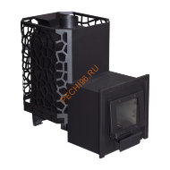 Печь банная Сталь-Мастер Рада 4 ЗК 18L 2022, дверца ДСС, сетка