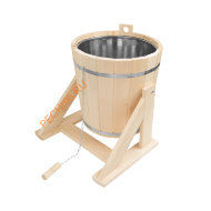 Обливное устройство 20л Липа, нержавеющая вставка