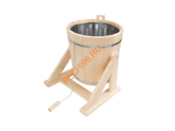 Обливное устройство 15л Липа, нержавеющая вставка Обливное устройство 15л Липа, нержавеющая вставка