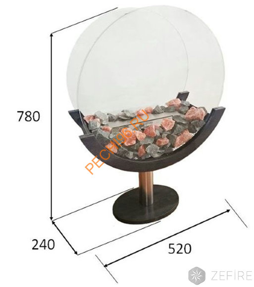 Биокамин ZeFire SENATOR