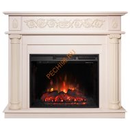 Электрокамин RealFlame Attica 25,5 WT c очагом Sparta 25,5 LED Электрокамин RealFlame Attica 25,5 WT c очагом Sparta 25,5 LED