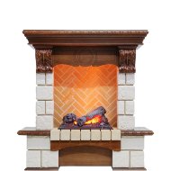 Электрокамин Dimplex Pierre Luxe с очагом Cassette 400 NH дуб Электрокамин Dimplex Pierre Luxe с очагом Cassette 400 NH дуб