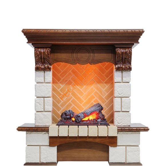 Электрокамин Dimplex Pierre Luxe с очагом Cassette 400 NH дуб Электрокамин Dimplex Pierre Luxe с очагом Cassette 400 NH дуб