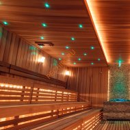 Комплект освещения сауны Licht-2000 Звездное небо Aurora, 10 кристаллов