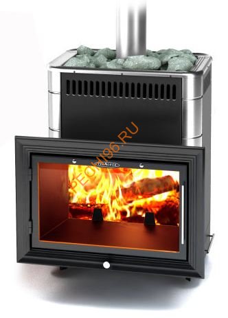 Печь банная ТМФ Витрувия Carbon антрацит НВ