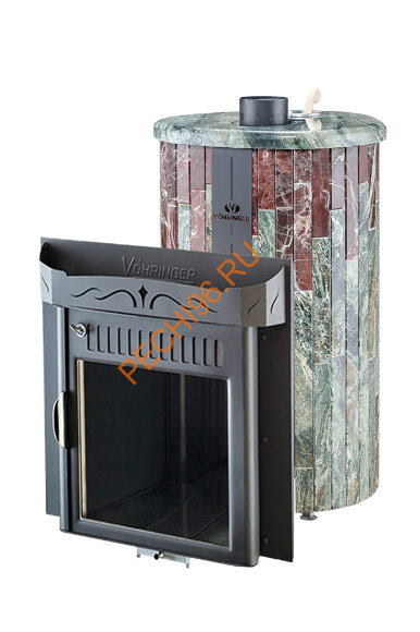 Печь банная Ферингер Оптима ПС Жадеит+Россо Леванте