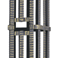 Сетка на трубу Гефест 40/45 300х300х1000 мм, под шибер
