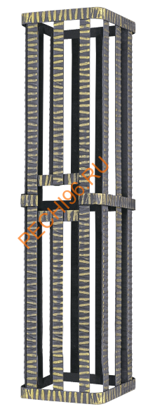 Сетка на трубу Гефест 40/45 300х300х1000 мм, под шибер Сетка на трубу Гефест 40/45 300х300х1000 мм, под шибер