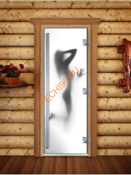 Дверь стеклянная DoorWood «Престиж», 700х1900мм, с фотопечатью «Танец»