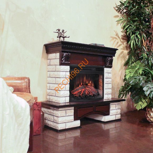 Электрокамин RealFlame Country Lux Rock 25,5 AO с очагом Firefield 25 S IR Электрокамин RealFlame Country Lux Rock 25,5 AO с очагом Firefield 25 S IR