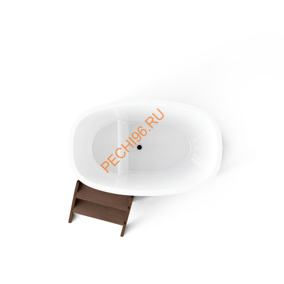 Купель композитная Polarspa STANDART 79 термобереза темная Купель композитная Polarspa STANDART 79 термобереза темная