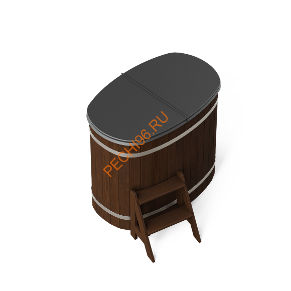 Купель композитная Polarspa STANDART 79 термобереза темная Купель композитная Polarspa STANDART 79 термобереза темная