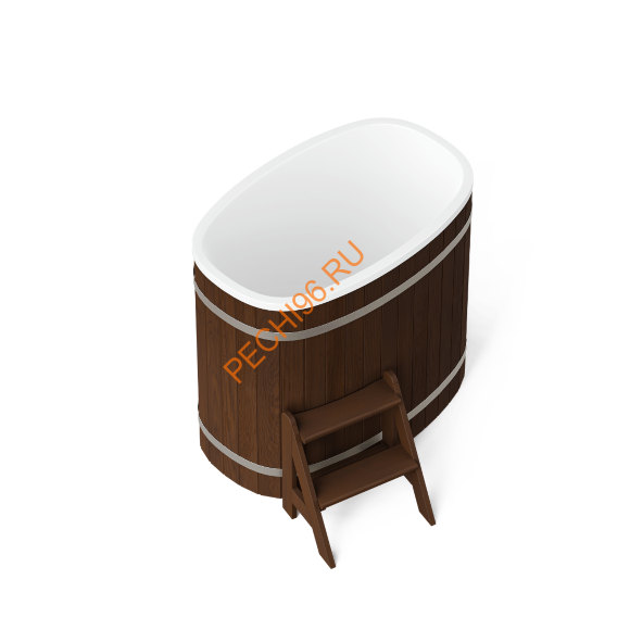 Купель композитная Polarspa STANDART 79 термобереза темная Купель композитная Polarspa STANDART 79 термобереза темная