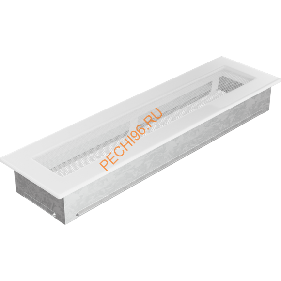 Вентиляционная решетка Kratki 42B 110х420 мм белая Вентиляционная решетка Kratki 42B 110х420 мм белая