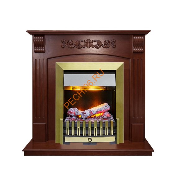Электрокамин Dimplex Sorrento угловой с очагом Danville Antique Brass FB2 орех Электрокамин Dimplex Sorrento угловой с очагом Danville Antique Brass FB2 орех
