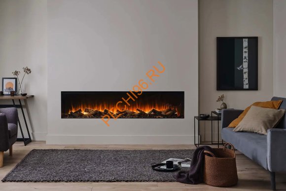 Электрокамин British Fires New Forest 1900 with Signature logs 1900 мм