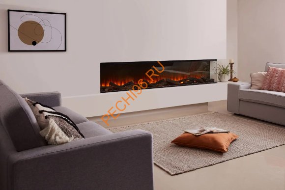 Электрокамин British Fires New Forest 1900 with Signature logs 1900 мм