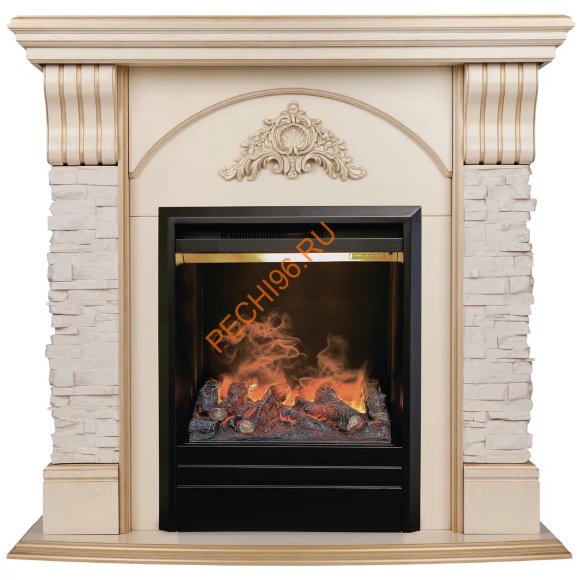 Электрокамин RealFlame Athena WT с очагом 3D Olympic