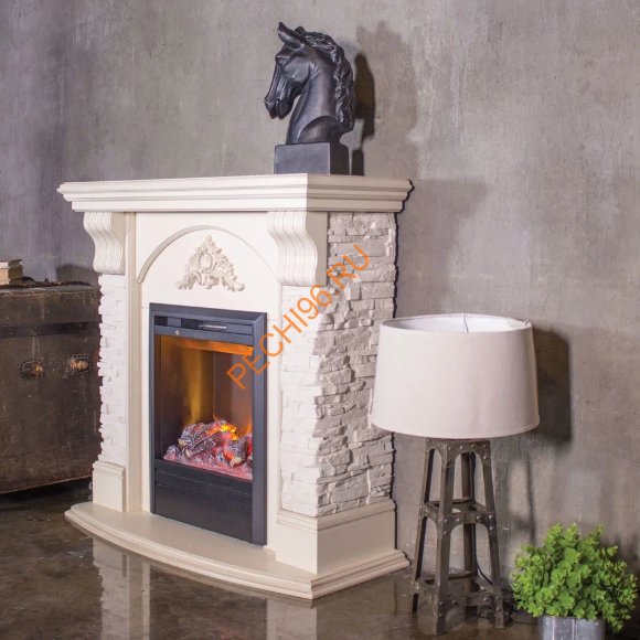 Электрокамин RealFlame Athena WT с очагом 3D Olympic