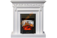 Электрокамин Royal Flame Valletta белый с очагом Majestic FX M Электрокамин Royal Flame Valletta белый с очагом Majestic FX M