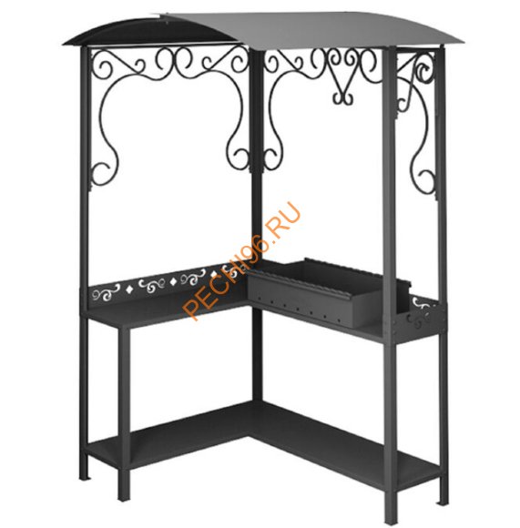 Мангал Grillux с крышей Grill Area