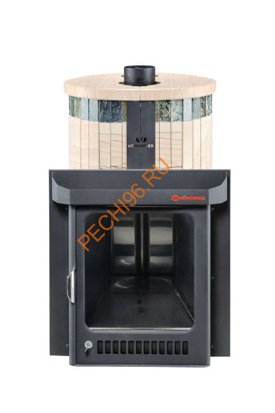 Печь банная Ферингер Малютка ПФ Окаменевшее дерево перенесённый рисунок+Жадеит