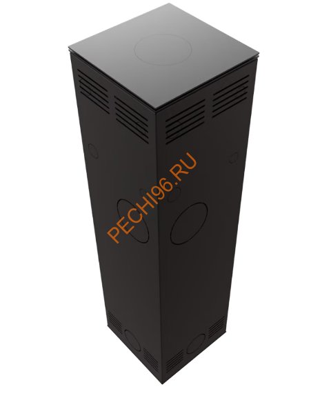 Печь-камин Kratki TORA/L Nero Assoluto