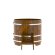 Купель для бани BentWood круглая из морёной лиственницы Рустик, D 1,17м
