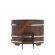 Купель для бани BentWood овальная из мореного дуба Премиум, 0,69х1,31 м
