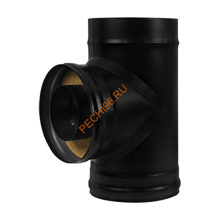 Сэндвич-тройник 90 гр Везувий BLACK (AISI 430/0,8мм) d 115/200 мм Сэндвич-тройник 90 гр Везувий BLACK (AISI 430/0,8мм) d 115/200 мм