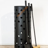 Каминный набор Fire&Wood Ведро Bermuda, с каминными принадлежностями