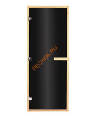Дверь стеклянная бронза BLACK коробка 1900х700 мм, осина Дверь стеклянная бронза BLACK коробка 1900х700 мм, осина