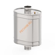 Бак на трубе УМК D115 мм, нержавейка АISI 439 0,8 мм 60 л